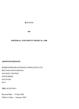 <b>Scheme rules</b><br> SCHEME RULES - 2025