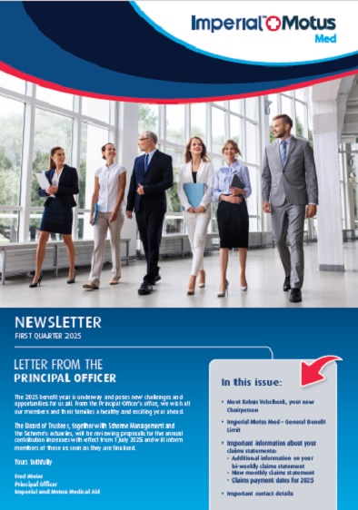 <b>Latest Newsletter</b><br />  First quarter - 2025